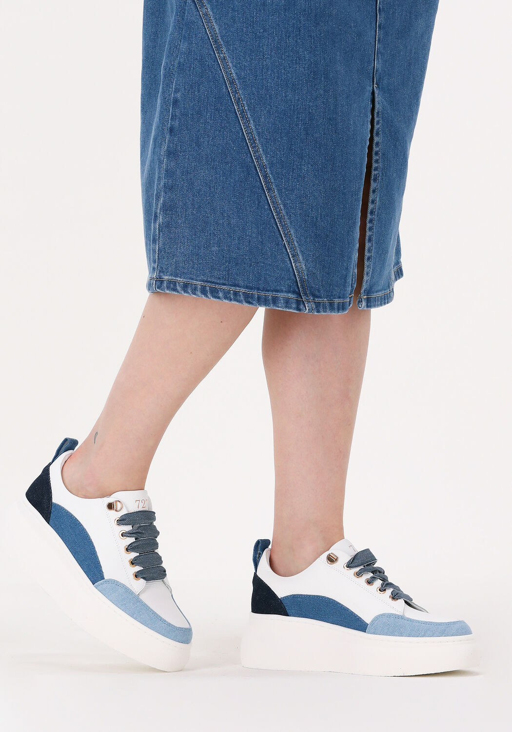 Witte CYCLEUR DE LUXE Sneakers PEAK - large