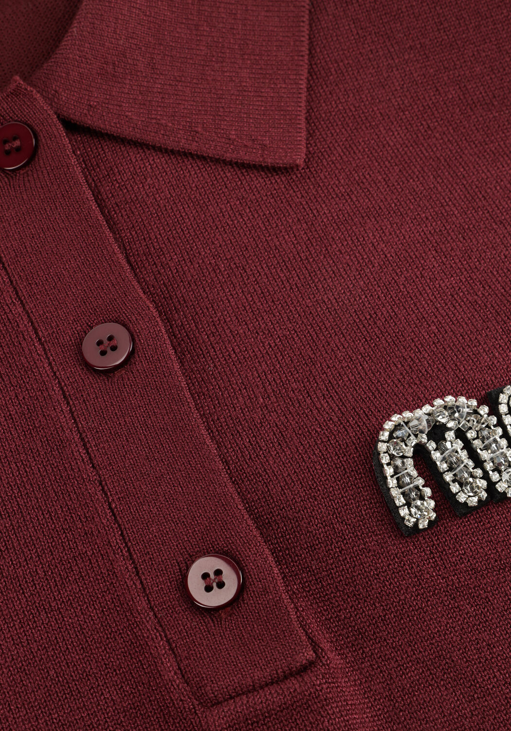 COPENHAGEN MUSE Polo CMVERAN-POLO Bordeaux - large