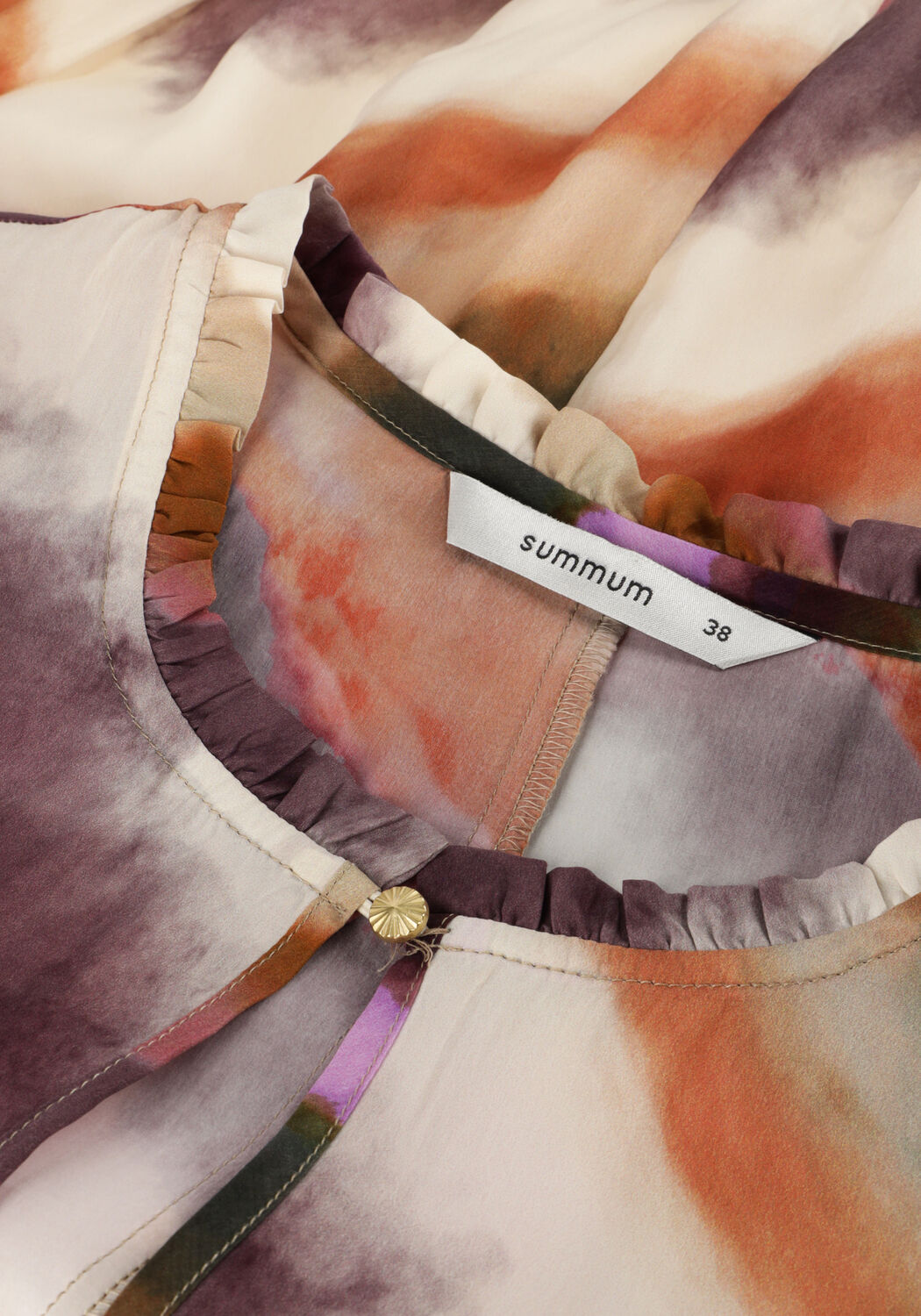 Multi SUMMUM  TOP LONG SLEEVES ZIGZAG PRINT - large