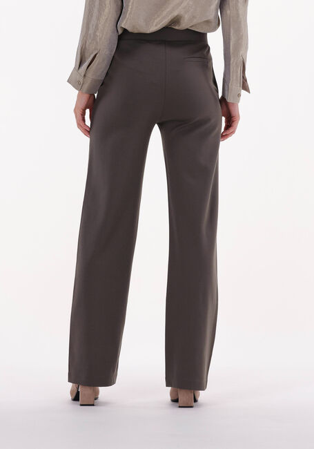 KNIT-TED Pantalon large FLOOR PANT en taupe - large