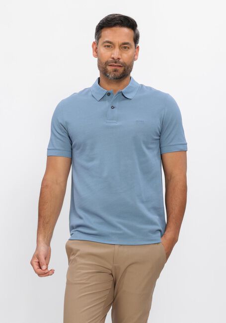 BOSS BLACK Polo PALLAS en bleu - large