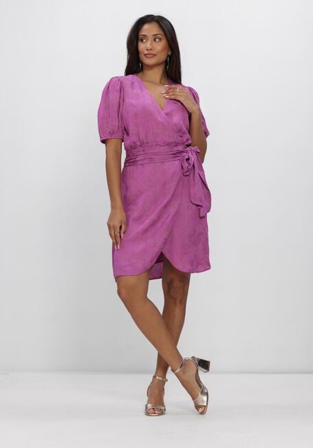 Roze FREEBIRD Midi jurk F-WV-JAC-FLOW-LUREX-26-1 - large