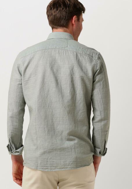 Groene CAST IRON Casual overhemd LONG SLEEVE SHIRTCO LI DOBBY - large