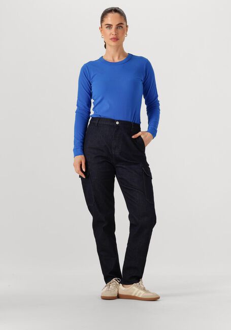 Blauwe PENN & INK Tops & T-shirts LONGSLEEVE W25F1745 - large