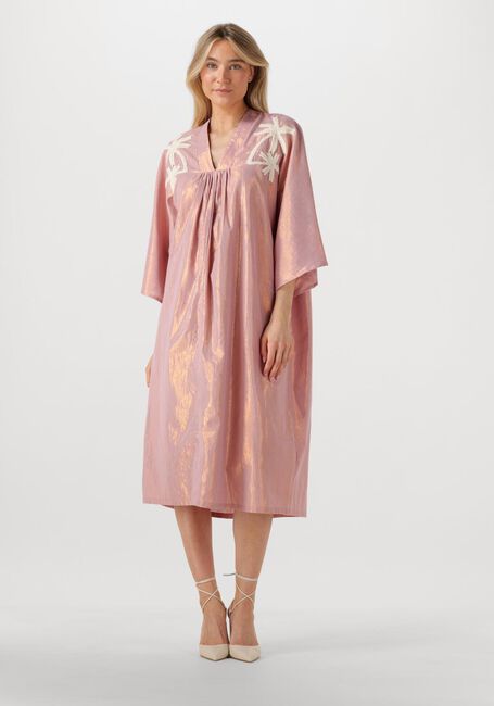 LOUIZON Robe midi BADMINGTON Métallique - large