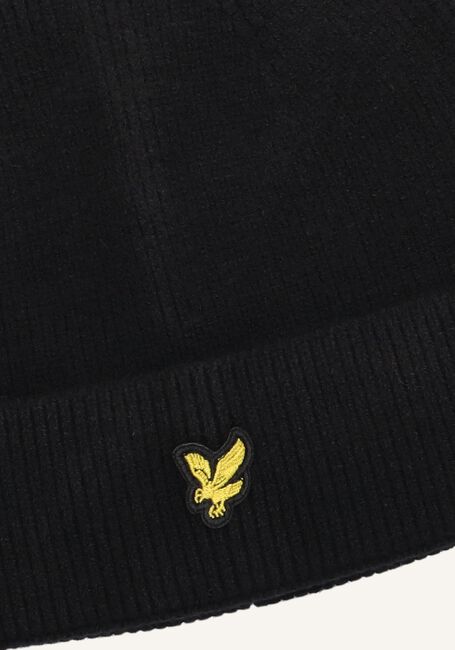 Zwarte LYLE & SCOTT Muts BEANIE Zwarte LYLE & SCOTT Muts BEANIE - large