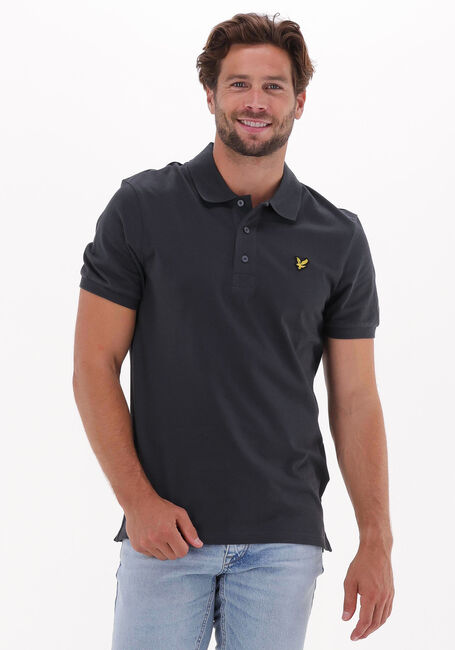 LYLE & SCOTT Polo PLAIN POLO SHIRT en gris - large