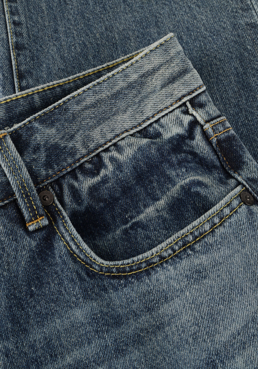 BUTCHER OF BLUE Straight leg jeans BERKLEY LOOSE OZONE DENIM Bleu fonc&eacute; - large