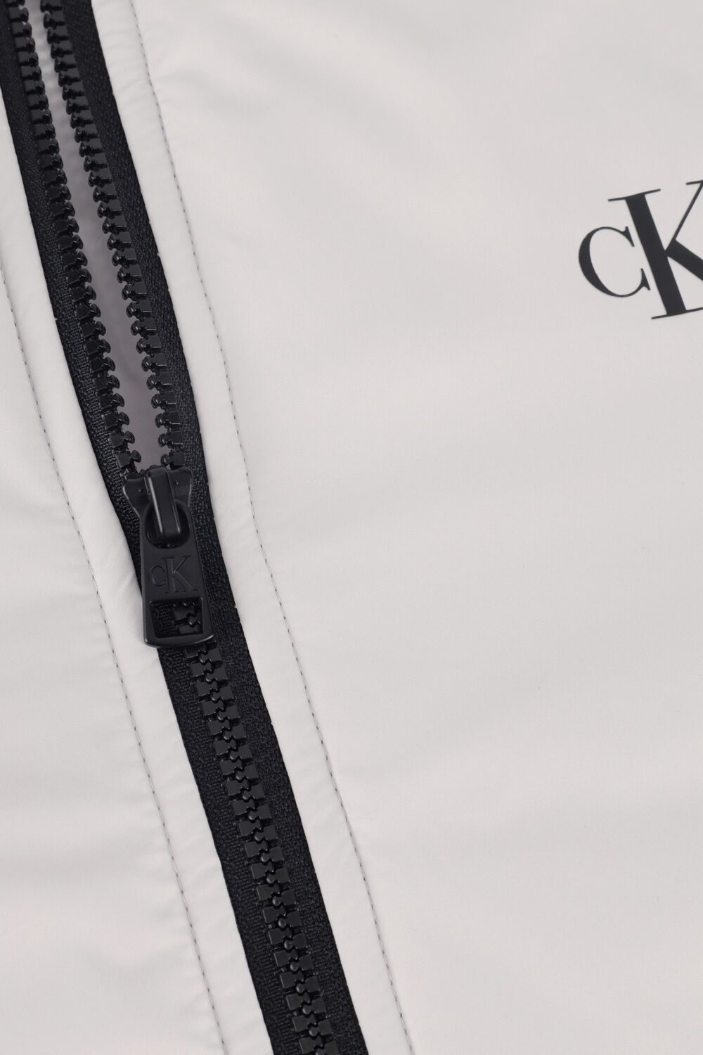 CALVIN KLEIN Jack PADDED HARRINGON JACKET Gris clair - large