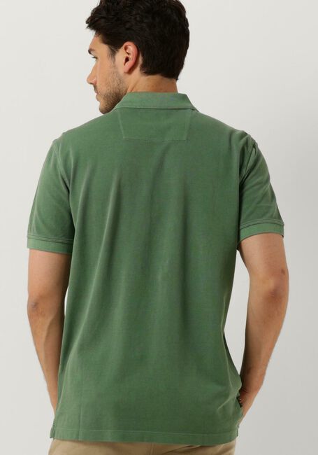 PME LEGEND Polo SHORT SLEEVE POLO PIQUE GARMENT DYE en vert - large