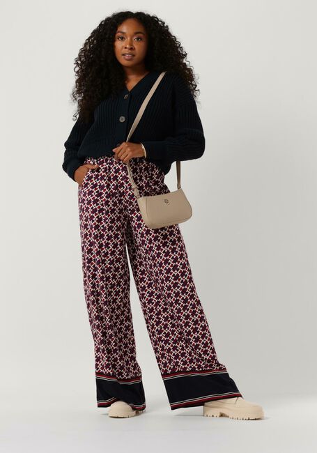 Donkerblauwe TOMMY HILFIGER Vest ORG COTTON BUTTON V-NK CARDIGAN Donkerblauwe TOMMY HILFIGER Vest ORG COTTON BUTTON V-NK CARDIGAN - large