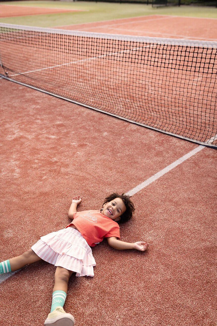 Roze Sproet & Sprout Minirok LAYERED SKIRTS STRIPES - large