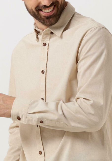 ANERKJENDT Chemise décontracté AKLEIF L/S COT/LINEN SHIRT Sable - large