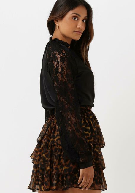 GUESS LS FAUSTINE TOP Blouses en noir - large