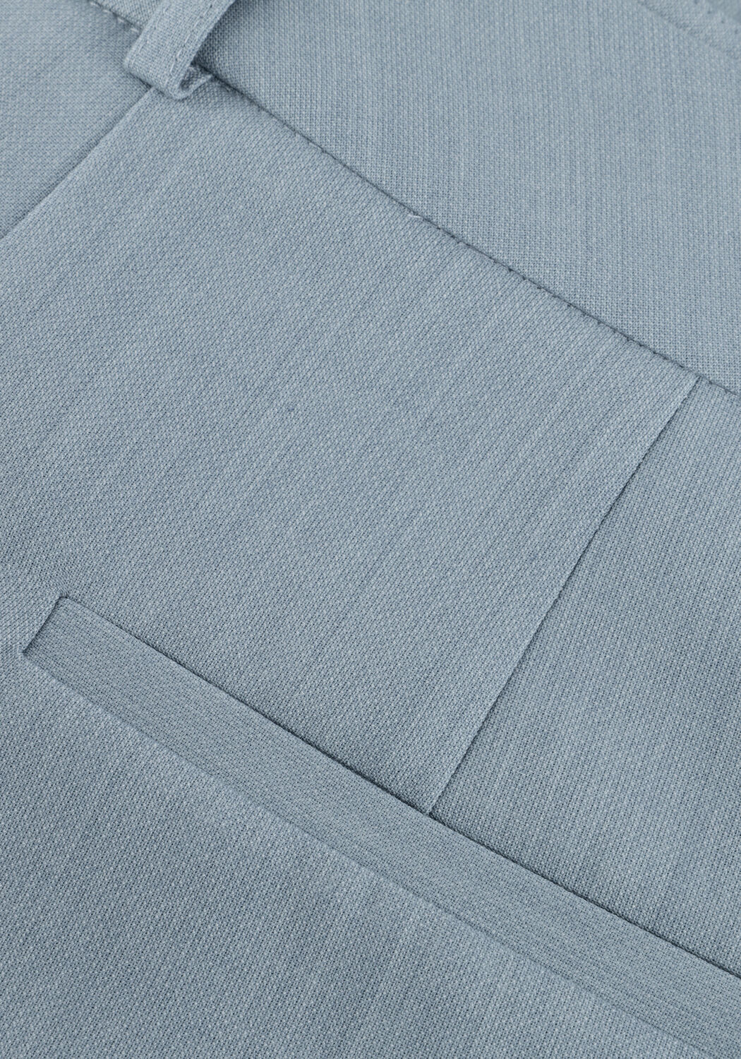 SELECTED WOMEN Pantalon SLFRITA MW WIDE PANT MEL Bleu clair - large