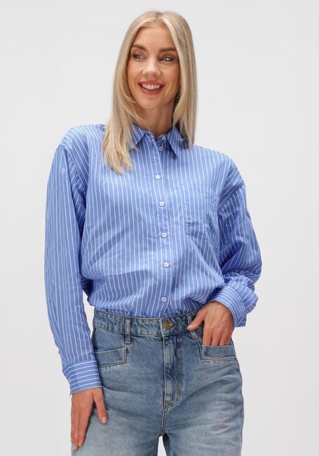 BY-BAR LISE STRIPE BLOUSE Blouses en bleu - large