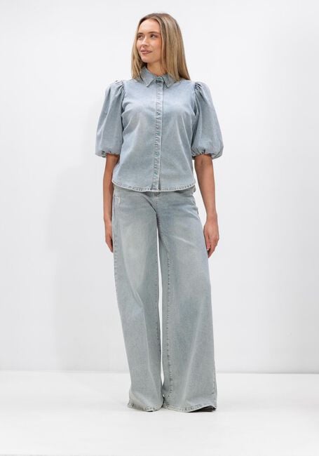 Blauwe JANICE Wide jeans DEXTER - large