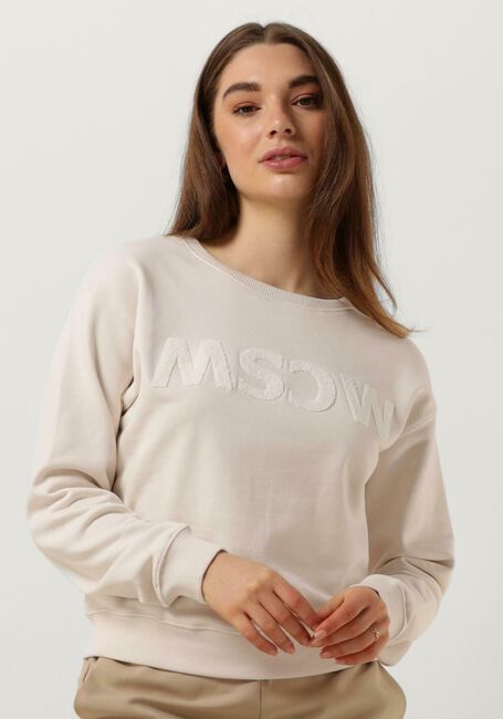 MOSCOW Chandail 62-04-LOGO SWEAT Crème - large