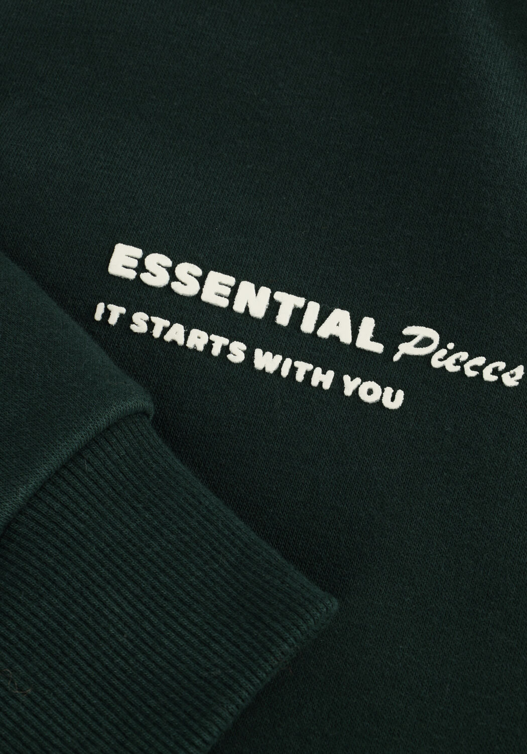 Donkergroene RETOUR Sweater EASTON - large