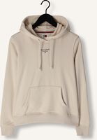 TOMMY JEANS Pull TJW ESSENTIAL LOGO 2 HOODIE en beige TOMMY JEANS Pull TJW ESSENTIAL LOGO 2 HOODIE en beige - medium