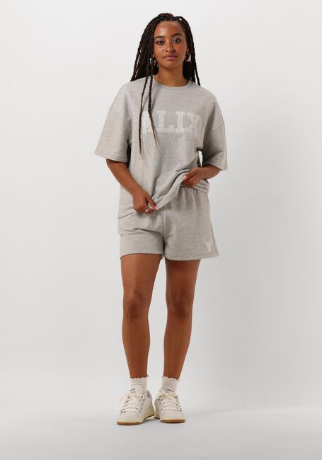Lichtgrijze ALIX THE LABEL Sweater LADIES KNITTED SEQUINCE ALIX SWEAT T-SHIRT - large