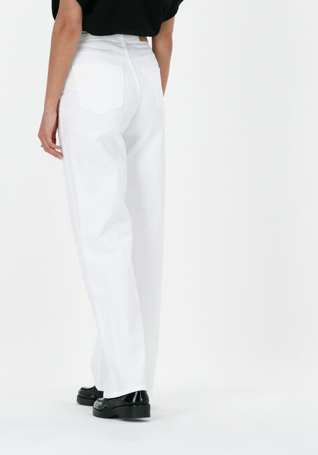 SELECTED FEMME Wide jeans SLFALICE HW LONG WIDE SNOW en blanc - large