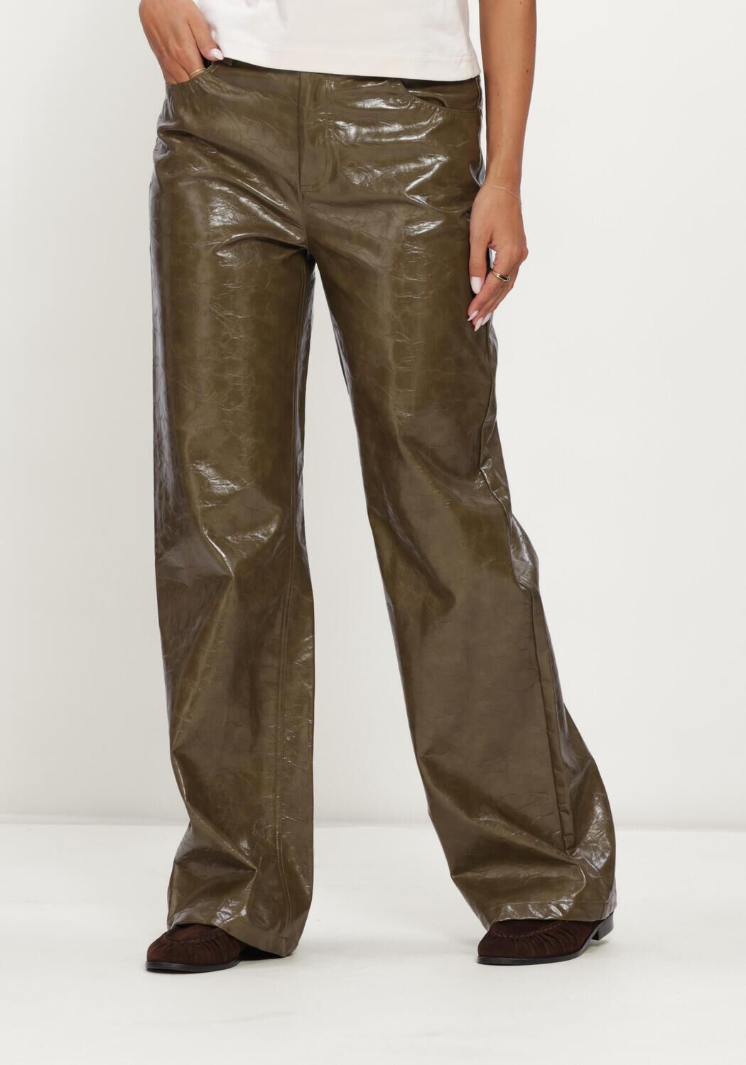 Groene CO'COUTURE Broeken/jumpsuits RICHACC PANT - large