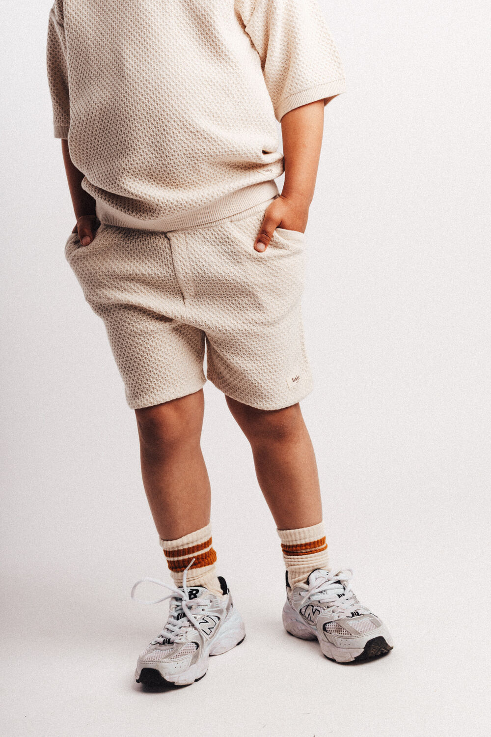 BAJE STUDIO Pantalon courte URIZ Cr&egrave;me - large