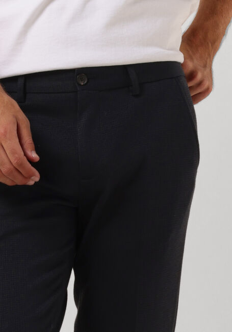 Donkerblauwe SCOTCH & SODA Chino MOTT - SUPER SLIM-FIT YARN-DYED KNITTED CHINO - large