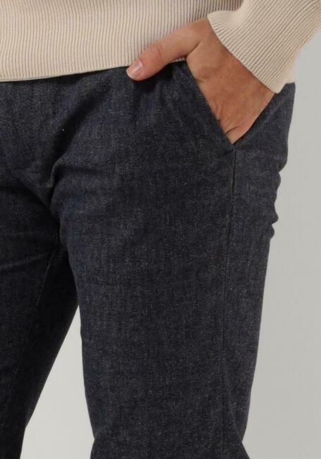 TOMMY HILFIGER Pantalon BLEECKER FAKE SOLID WOOL LOOK Bleu foncé - large