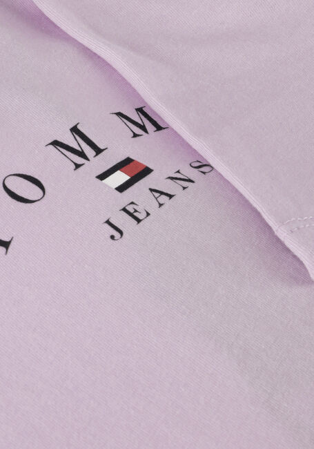 Lila TOMMY JEANS T-shirt TJW SLIM ESSENTIAL LOGO - large