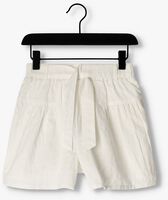 LIKE FLO Pantalon court WOVEN SHORT WITH BELT en blanc - medium