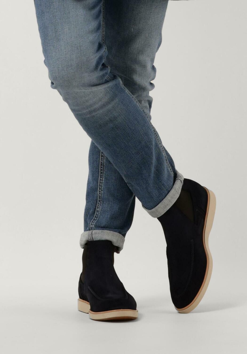 MAGNANNI Bottines chelsea 25120 en bleu - large