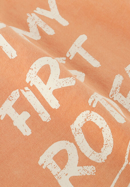 DAILY7 T-shirt T-SHIRT BACKPRINT en orange - large