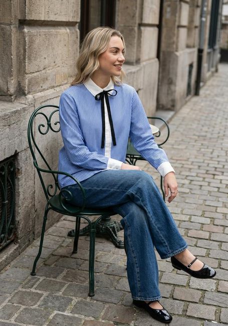 Blauwe BRUUNS BAZAAR  BORASSUSBBZIANA SHIRT - large