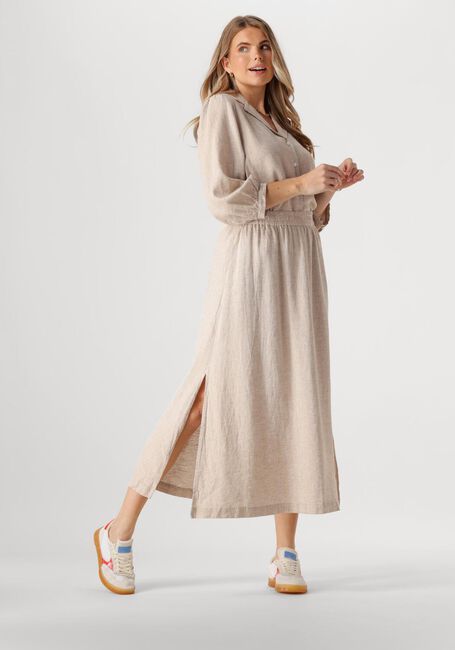 MSCH COPENHAGEN Jupe midi MSCHPENNIE GINIA HW SKIRT en beige - large