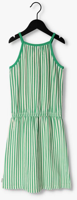 Groene MOODSTREET Mini jurk FANCY STRIPED SLEEVELESS DRESS - large