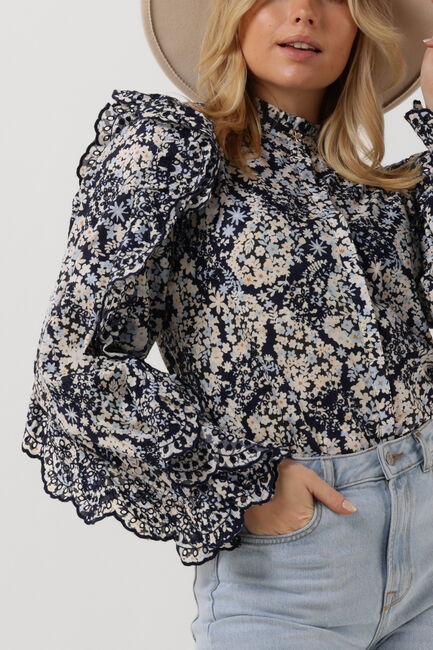 Donkerblauwe FABIENNE CHAPOT  PHAEDRA BLOUSE 43 - large