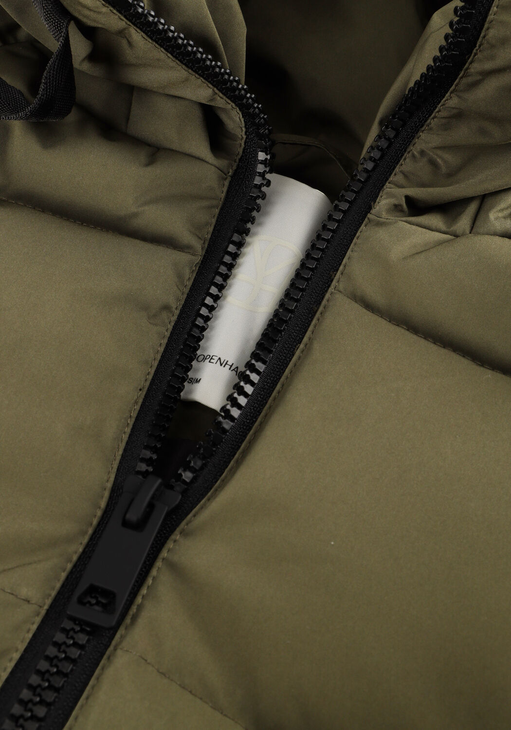 Groene MSCH COPENHAGEN Gewatteerde jas MSCHPAVINARIA SHORT JACKET - large