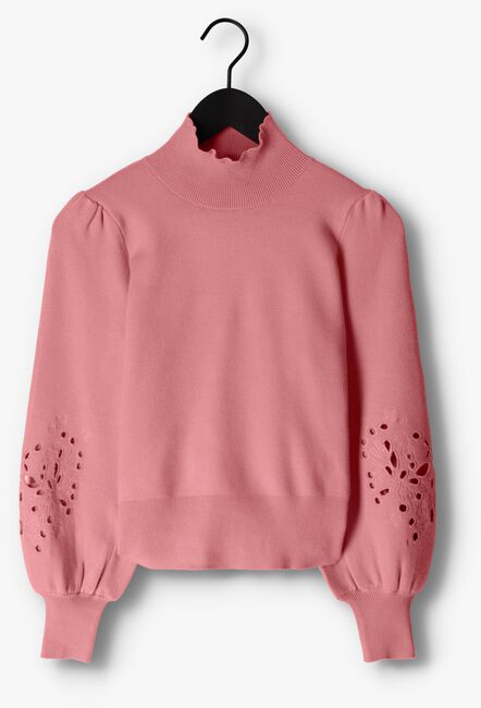 OBJECT Col roulé OBJREYNARD L/S KNIT PULLOVER Rose clair - large