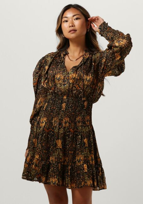 IBANA Mini robe DEELA - PRINT en noir - large
