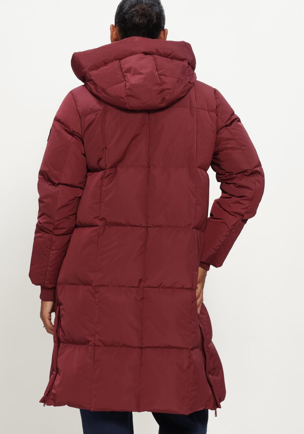 MOS MOSH Veste matelass&eacute; MMNOVA SQUARE DOWN COAT Bordeaux - large