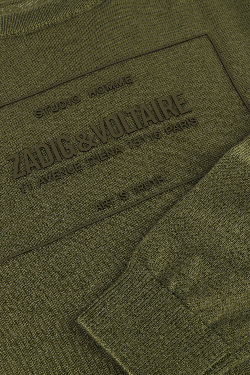 ZADIG & VOLTAIRE Pull X60174 Kaki - large