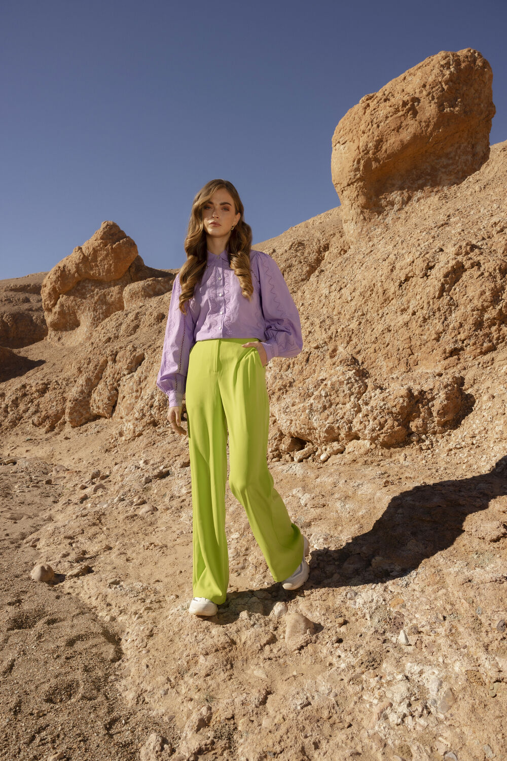 Lila Y.A.S.  YASKENORA LS SHIRT - large