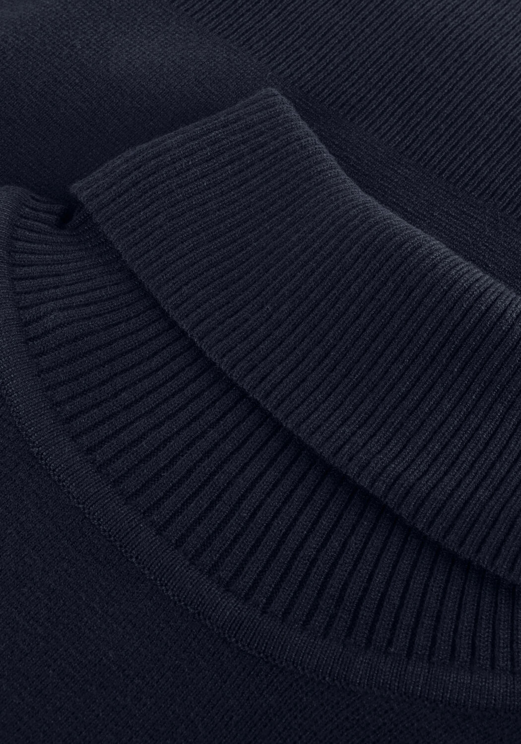 Donkerblauwe SELECTED WOMEN Trui SLFKAMMA LS KNIT ROLL NECK - large