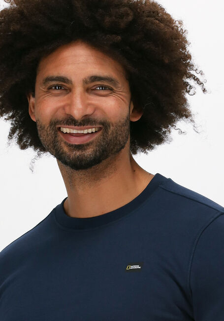 NATIONAL GEOGRAPHIC Chandail CREW NECK en bleu - large