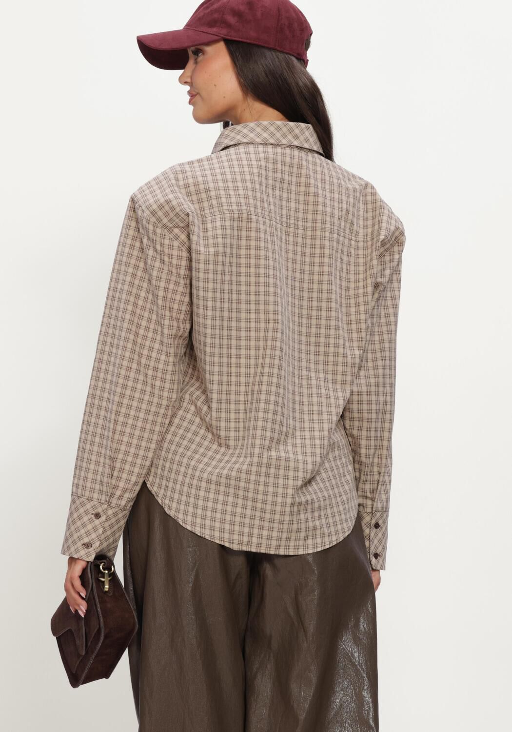 Beige NOTRE-V  NV-ISABE CHECK - large