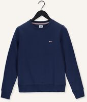 TOMMY JEANS Chandail TJW REGULAR FLEECE C NECK en bleu TOMMY JEANS Chandail TJW REGULAR FLEECE C NECK en bleu - medium
