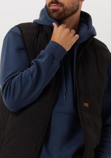 G-STAR RAW Veste sans manches FOUNDATION LINER VEST en noir - large