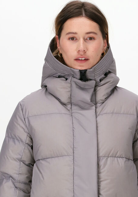 Grijze KRAKATAU Gewatteerde jas QW326 - large